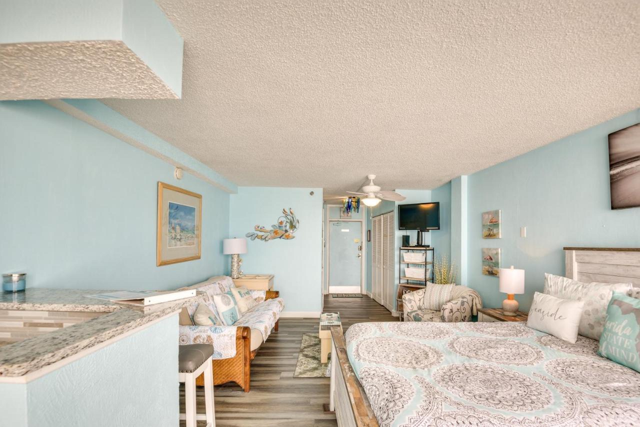 Updated Daytona Beach Oceanfront Studio! Exterior foto